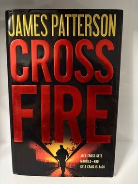 📚 3/$25 📚 James Patterson Cross Fire Hardcover Book